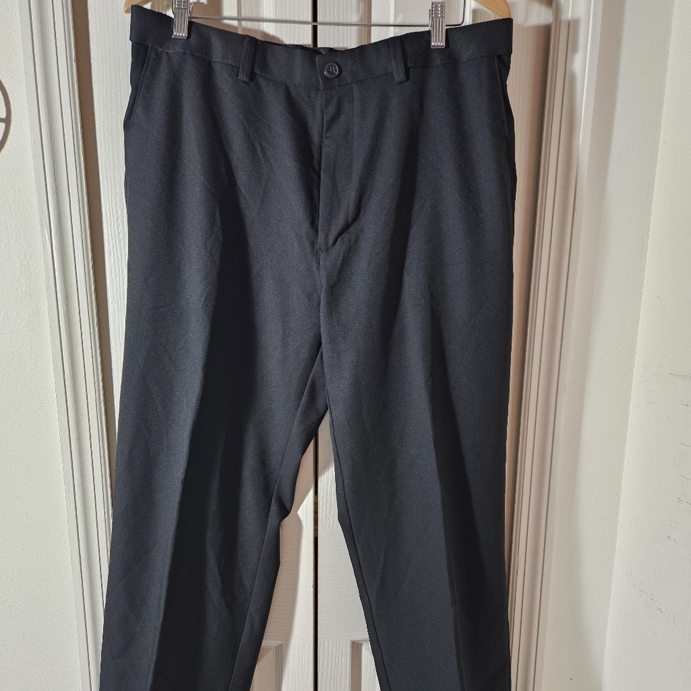 Men's Haggar H26 Black Pants